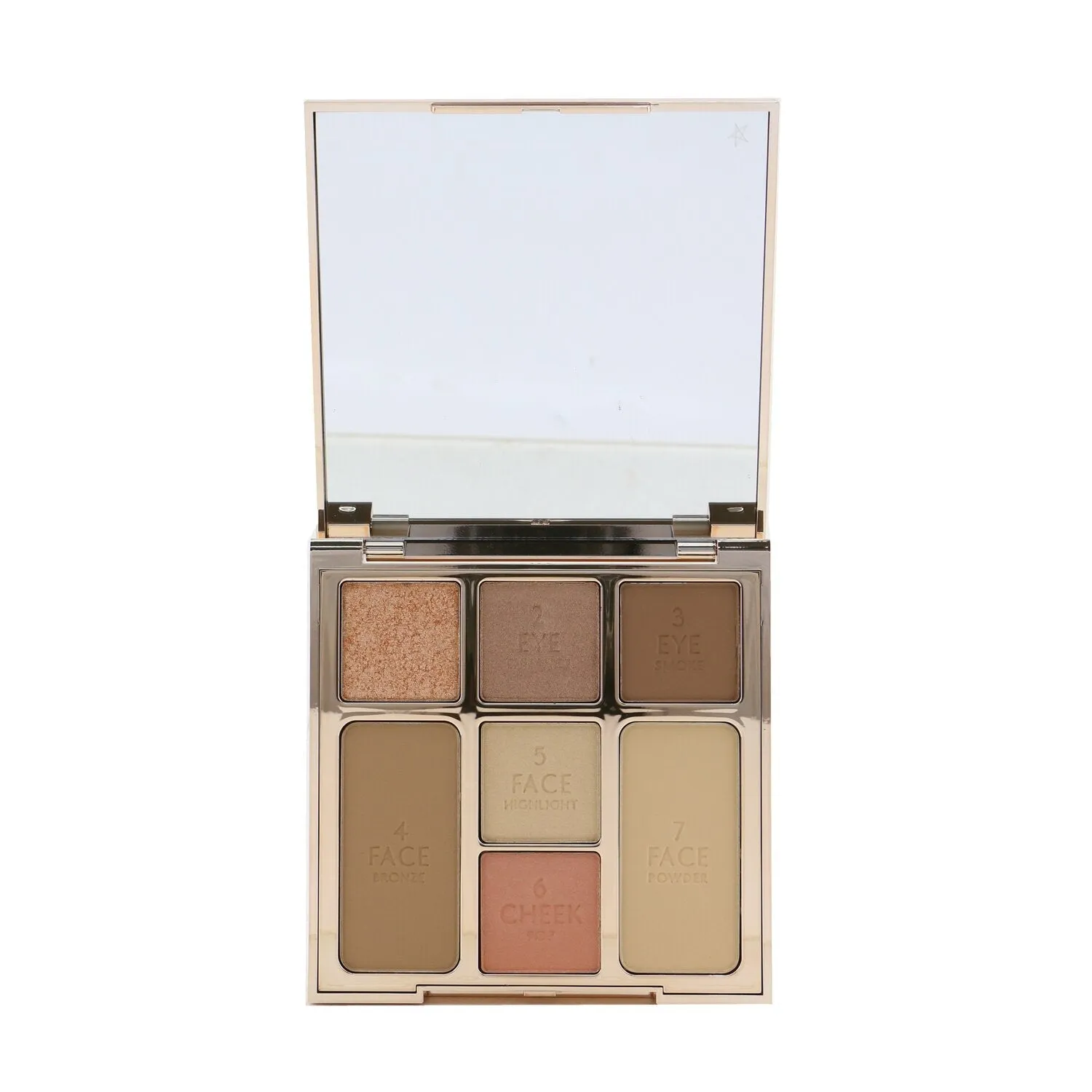 Charlotte Tilbury Instant Look Of Love Look In A Palette (Powder Blush Highlight Bronzer 3x Eye Color) - # Glowing Beauty  21.5g/0.75oz