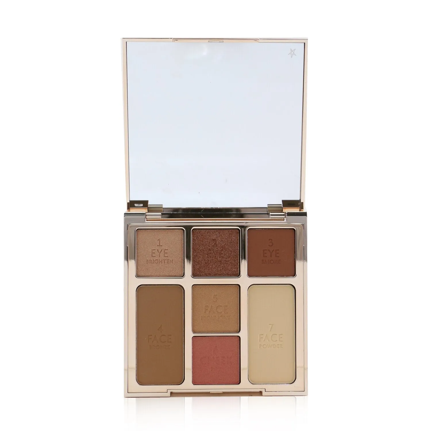 Charlotte Tilbury Instant Look Of Love Look In A Palette (Powder Blush Highlight Bronzer 3x Eye Color) - # Glowing Beauty  21.5g/0.75oz
