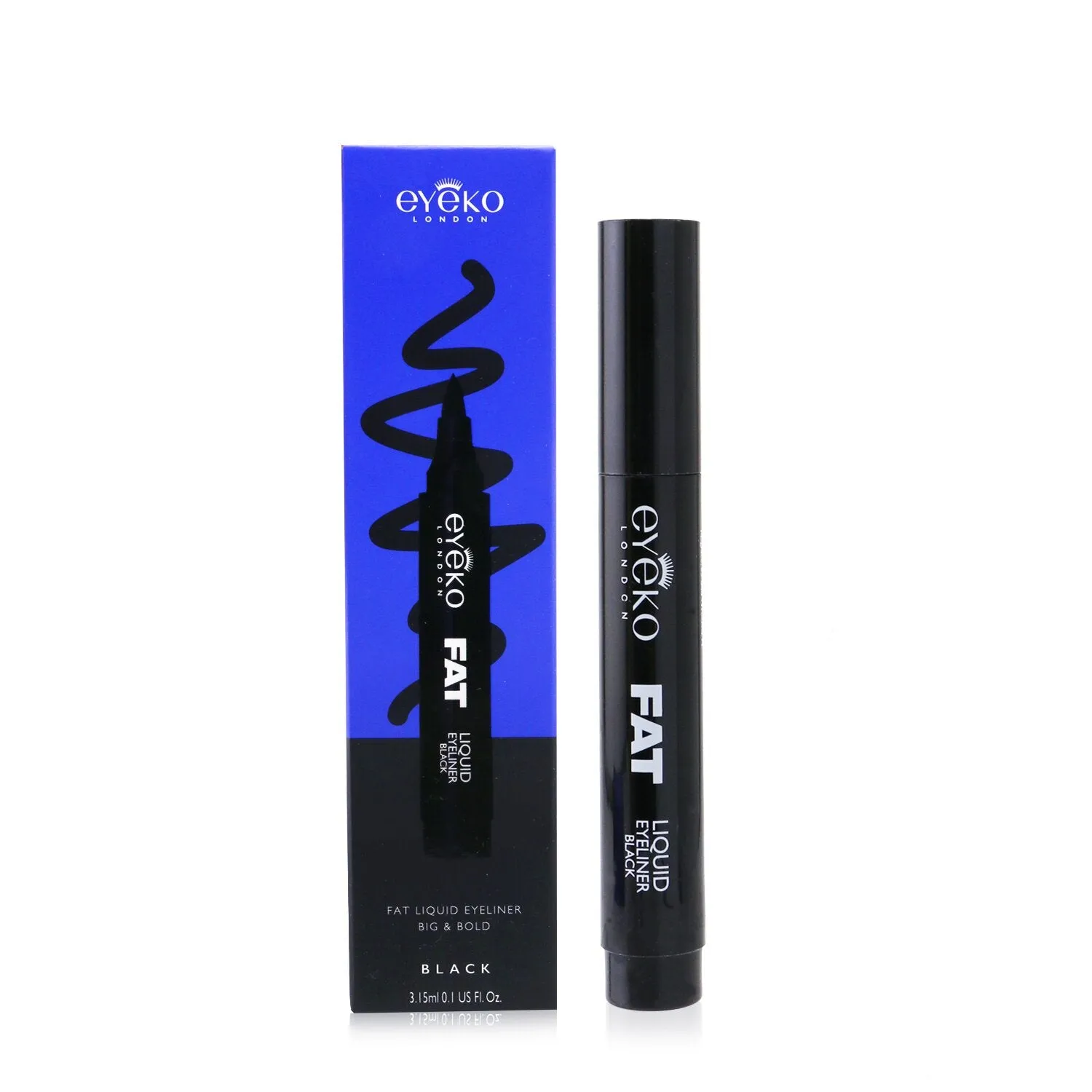 Eyeko Fat Liquid Eyeliner - # Black  3.15ml/0.1oz