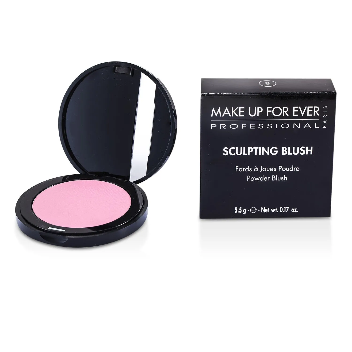Make Up For Ever Sculpting Blush Powder Blush - #8 (Satin Indian Pink)  5.5g/0.17oz