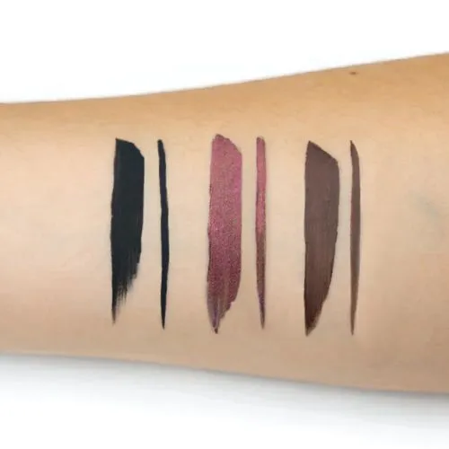 Schwing Holiday Trio Liquid Eyeliner (Purple/Brown/Black)