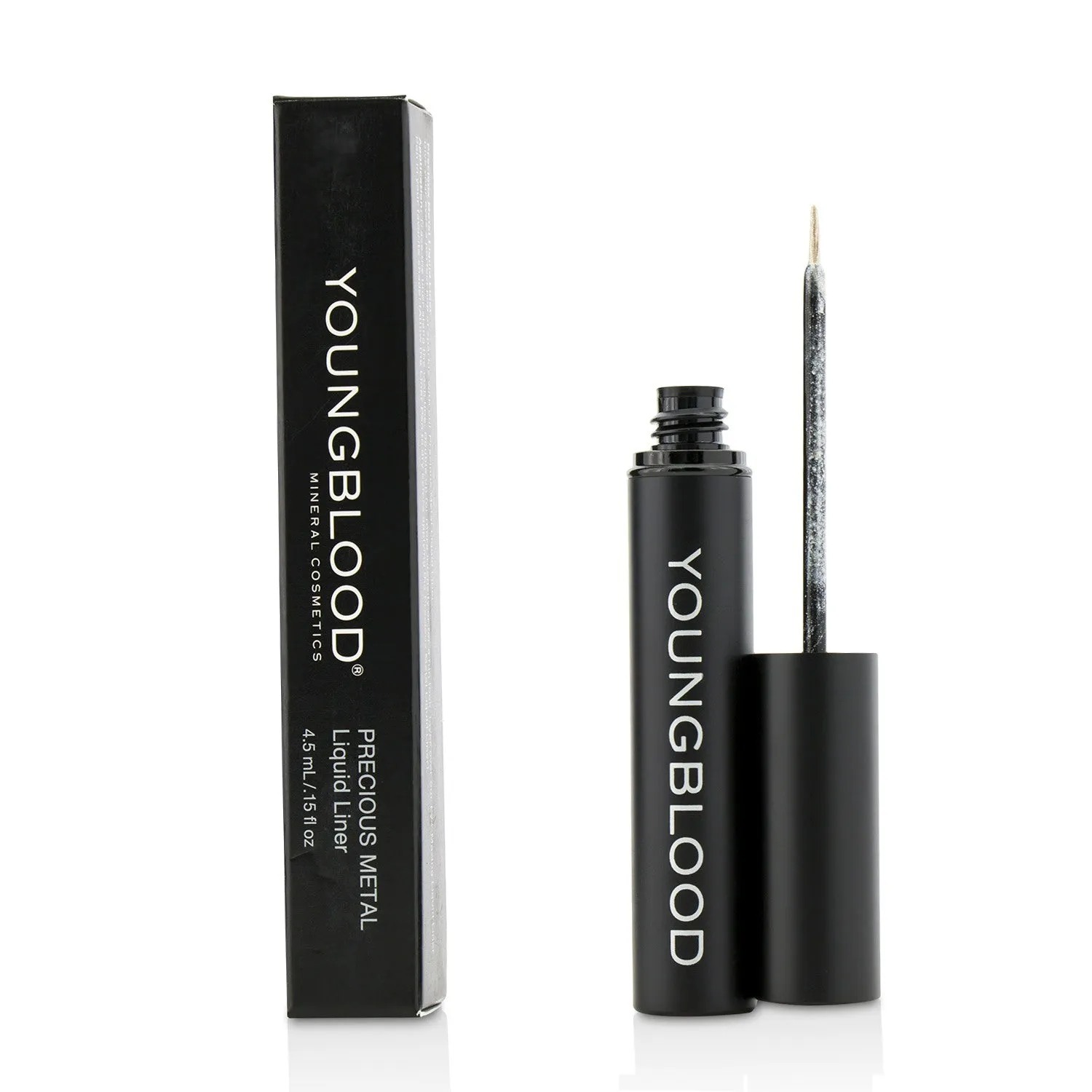 Youngblood Precious Metal Liquid Liner - #Sterling  4.5ml/0.15oz